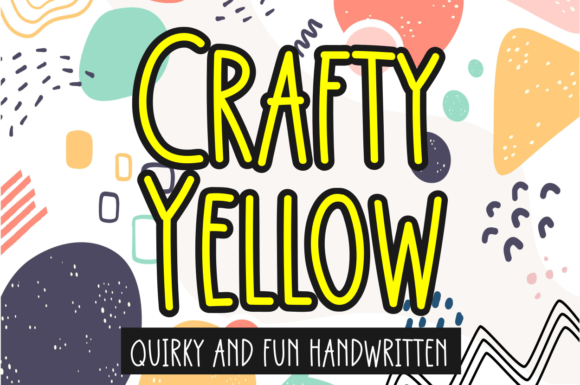Crafty Yellow Font: A Unique Touch for Creative Projects