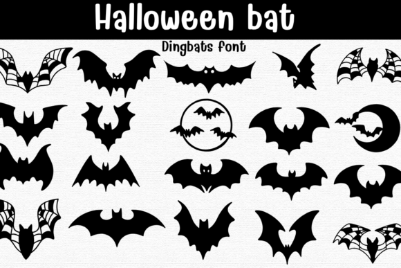 Enhance Your Creative Projects with Halloween Bat Font