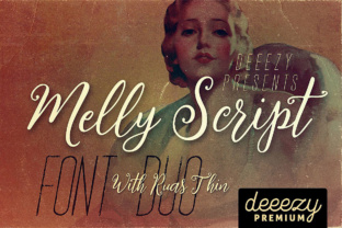 Express Your Vision with Melly Script Font Duo
