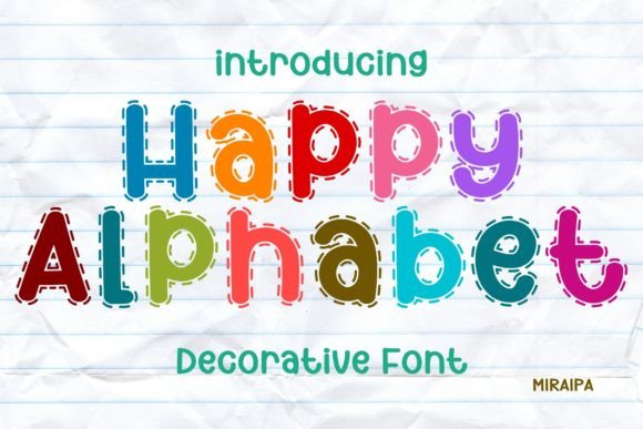 Happy Alphabet Font: A Versatile Tool for Creative Expression