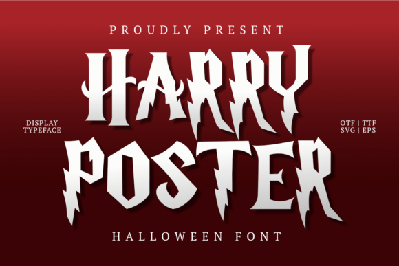 Harry Poster Regular Font: A Bold Choice for Halloween and Beyond