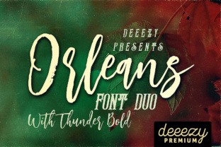 Orleans Script Font Duo: A Creative and Stylish Choice for Your Projects