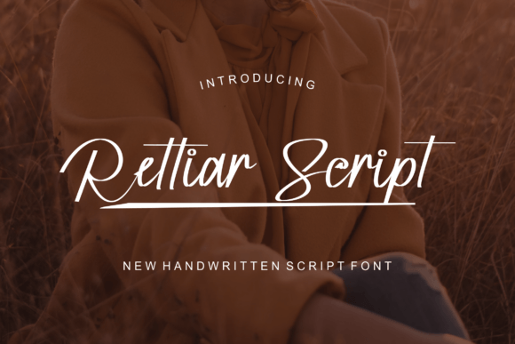 Rettiar Script Font: A Modern Handwritten Script for Versatile Use